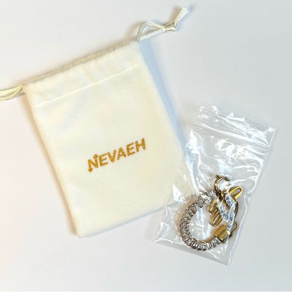 Gold-plated contrast bracelet - Picture 8 of 8
